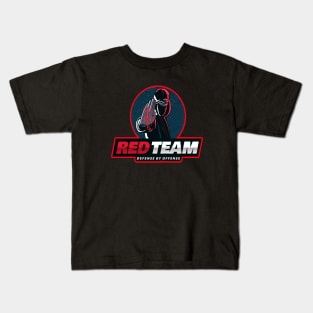 Red Team Defense by Offense Kids T-Shirt